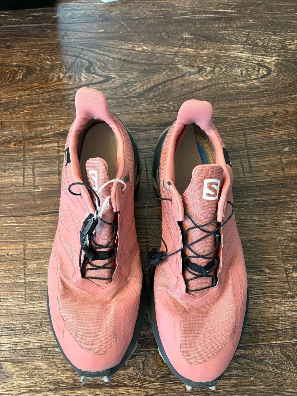 Salomon Supercross Blast GTX Trail Shoes Women 8 Brick Dust Waterproof Pink